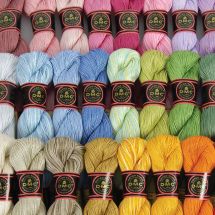 Fil à broder - DMC - N°12 Retors d'Alsace - Perlé Hardanger - Art.215EA12