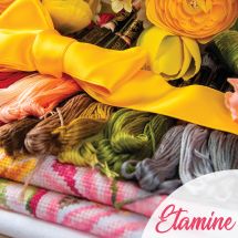 Kit broderie point de croix - Lanarte - Secret Stitch Along Etamine 2026-1