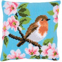 Lot De Coussins Vervaco Ampersand – Broderie Au Point De Croix & Nouage, Kit Complet