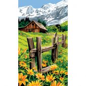 Canevas Pénélope  - Margot de Paris - Enclos du chalet