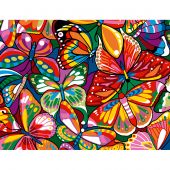 Canevas Pénélope  - Margot de Paris - Papillons colorés