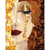 Canevas Pénélope  - Margot de Paris - Les larmes de Freyja d'après Klimt