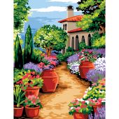 Canevas Pénélope  - Margot de Paris - Allée du jardin