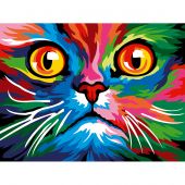 Canevas Pénélope  - Margot de Paris - Face cat colored