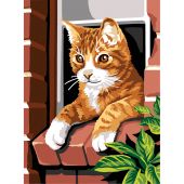 Canevas Pénélope  - Margot de Paris - Chat roux