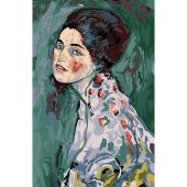 Canevas Pénélope  - Margot de Paris - Portrait d'une dame d'après Klimt