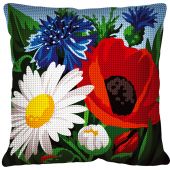 Kit de coussin gros trous - Margot de Paris - Bouquet champêtre