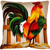 Kit de coussin gros trous - Margot de Paris - Coq