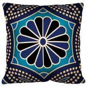 Kit de coussin gros trous - Margot de Paris - Coussin bleu