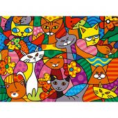 Canevas Pénélope  - SEG de Paris - Color cats