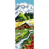 Canevas Pénélope  - SEG de Paris - Les chalets