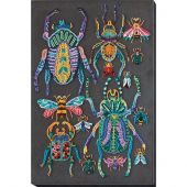 Kit de broderie avec perles - Abris Art - Scarabées