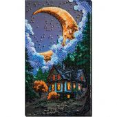 Kit de broderie avec perles - Abris Art - Nuit silencieuse