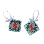 Kit de broderie avec perles - Abris Art - Kaléidoscope printanier