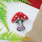 Kit de broderie avec perles - Abris Art - Beauté interdite