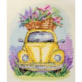 Kit broderie point de croix - Abris Art - Aventures de Provence