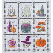 Kit broderie point de croix - Abris Art - La sorcellerie pour débutants