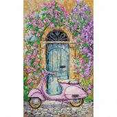 Kit broderie point de croix - Abris Art - La dolce vita