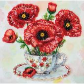 Kit de broderie avec perles - Abris Art - Un matin inspiré