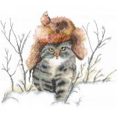 Kit broderie point de croix - Andriana - La chasse du seigneur