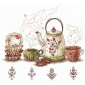 Kit point de croix - Andriana - Gardiens du thé