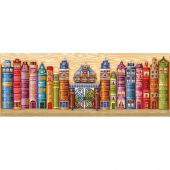 Kit point de croix - Andriana - Royaume des livres