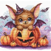 Kit broderie point de croix - Ava - Halloween