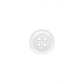 Boutons 4 trous - LMC - Lot 6 boutons - 14 mm