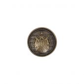 Boutons à queue - LMC - Lot 4 boutons - 15 mm