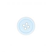 Boutons 4 trous - LMC - Lot 5 boutons - 15 mm