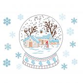 Kit au point de broderie  - Luc Créations - Hiver