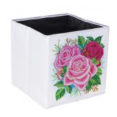 Support à diamanter - Crystal Art D.I.Y - Panier - Roses ravissantes