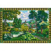 Canevas Pénélope  - Collection d'Art - Verdure au pont