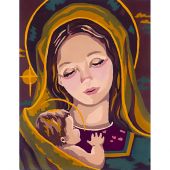 Canevas Pénélope  - Collection d'Art - Vierge à l'enfant