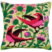 Kit de coussin gros trous - Collection d'Art - Oiseaux du paradis II