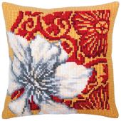 Kit de coussin gros trous - Collection d'Art - Lotus blanc 1