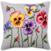 Kit de coussin gros trous - Collection d'Art - Pensées 2 