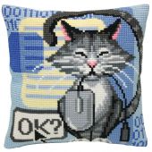 Kit de coussin gros trous - Collection d'Art - Chat et souris