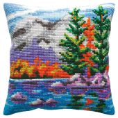 Kit de coussin gros trous - Collection d'Art - Paysage d'Automne