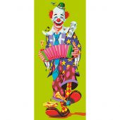 Canevas Pénélope  - Collection d'Art - Clown à l accordéon