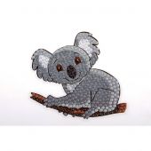 Sticker broderie Diamant - Crystal Art D.I.Y - Autocollant - Koala
