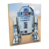 Carnet broderie Diamant - Crystal Art D.I.Y - R2-D2