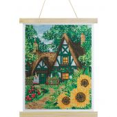 Bannière à diamanter - Crystal Art D.I.Y - Cottage