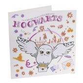 Carte broderie Diamant - Crystal Art D.I.Y - Hedwige