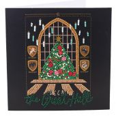 Carte broderie Diamant - Crystal Art D.I.Y - La grande salle