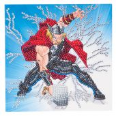 Carte broderie Diamant - Crystal Art D.I.Y - Thor