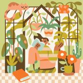 Canevas Pénélope  - Canevas Fatal - Greenhouse