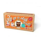 Mini kit point de croix - The Crafty Kit Compagny - Tu es la plus chouette !