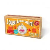Mini kit point de croix - The Crafty Kit Compagny - Joyeux anniversaire !