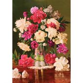 Puzzle  - Castorland - Belles pivoines - 500 pièces